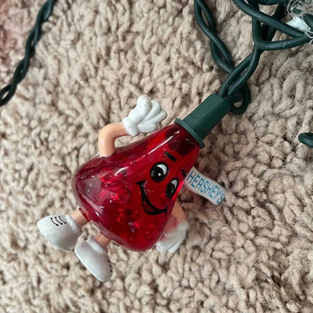 Hersheys Kisses Green and Red‎ Light Strand